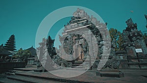 Main entrance of the Pura Ulun Danu Bratan Temple in Bali