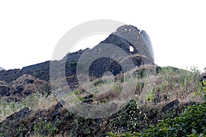 Main entrance of rajgad fort - pali entrance