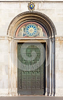 Main Entrance of Saint Anthony Basilica in Padua