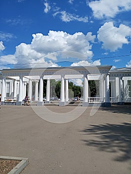 gorky park in lugansk. photo