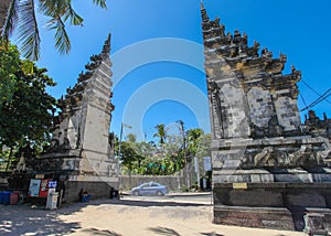 Main Entrance to Kuta Beach in Kuta, Bali, Indonesia