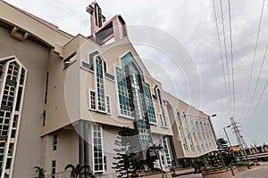 Main entrance to the new Auditorium of Deeper Life Bible Church Gbagada Lagos Nigeria