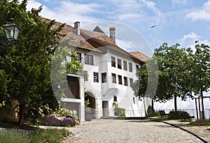 Main entrance to the Regensberg castle