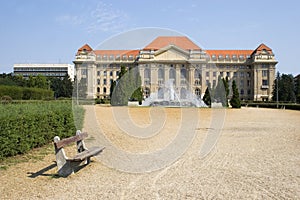 Main entrance of University