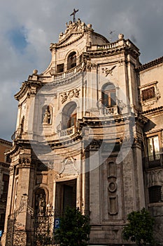 Saint Placidus Church, Catania, Sicily, Italy