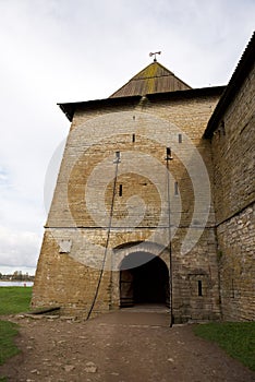 The main gate of the fortress Shlisselburg