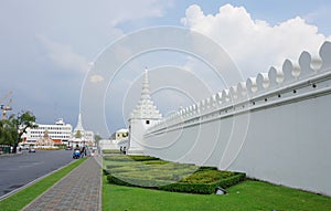 Main gate of Grand Palace in Bangkok