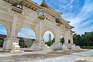 The main gate of National Taiwan Democracy Memorial Hall