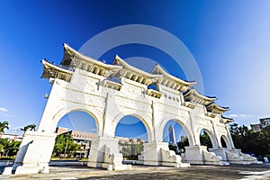 The main gate of National Taiwan Democracy Memorial Hall