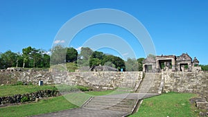 Main gate of ratu boko palace