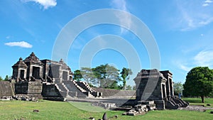 Main gate of ratu boko palace