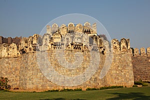 Main gate scene, Golconda Fort, Hyderabad