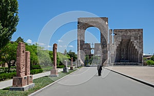 Main gate to Mother See of Holy Etchmiadzin Complex