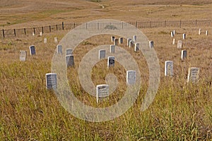 Main Gravesite in an Indian Battlefield