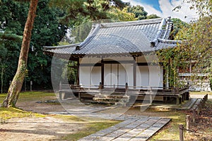 Main Hall at Daigo-ji Temple in Kyoto