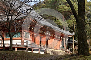 Main hall of Daigo temple