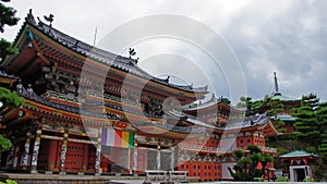 Main Hall of Kosanji Temple in Japan