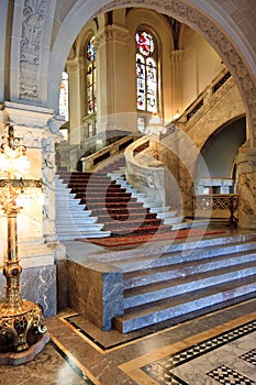 Main Hall of the Peace Palace photo