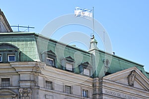 Main headquarters of the Banco de la Nacion Argentina, Argentine Nation Bank photo