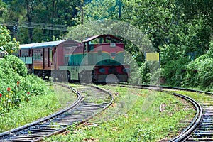 The Main Line Rail Road In Sri Lanka