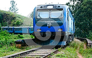 The Main Line Rail Road In Sri Lanka