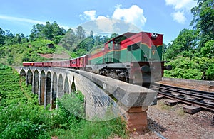 The Main Line Rail Road In Sri Lanka