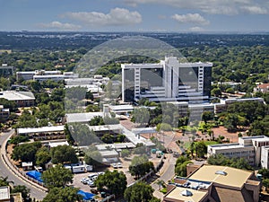 Main mall, Gaborone, Botswana