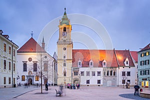 Main Market Square of Bratislava, Slovakia