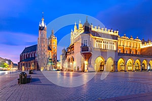 Main market square, Krakow, Poland