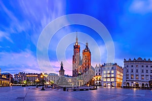 Main market square, Krakow, Poland