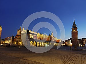 Main Market Square by Night