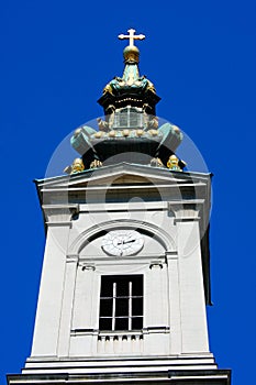 Main orthodox church in Belgrade, Serbia - Saborna church