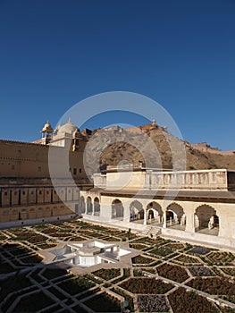 Main Palace of Amber Fort in Jaipur, India