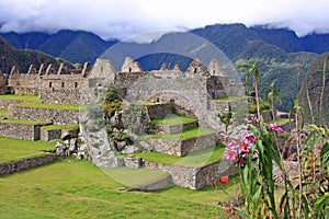 Main Plaza in Machu Picchu