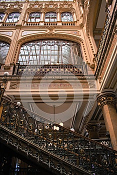 Main post office Mexico interior photo