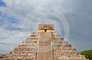 Mayan pyramids in Chichenitza, near merida, yucatan IV
