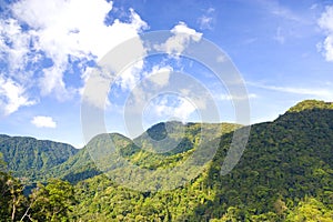 Main Range Mountains of Malaysia