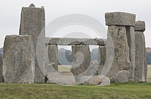 Main section of Stonehenge site