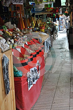 Essaouira market, the souk in the centre