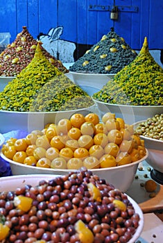 Essaouira market, the souk in the centre
