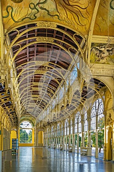 Main Spa Colonnade in Marianske Lazne, Czech republic