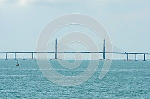 Main Span Stayed Cable of Penang Bridge