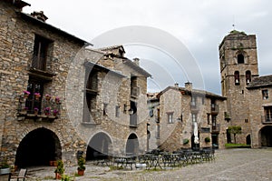 Main Square - Ainsa - Spain