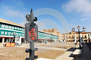 Main Square of Almagro, Castilla la Mancha, Spain photo