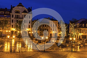 Main Square in Bielsko-Biala