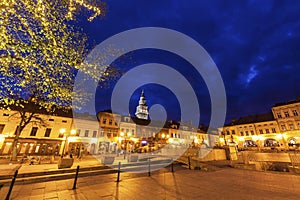 Main Square in Bielsko-Biala