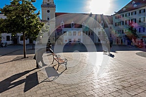 Main square in Bratislava