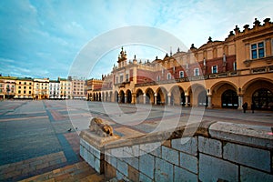 Main Square in Cracow, Poland