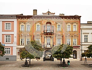 Main square in Kosice. Slovakia photo