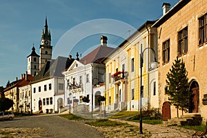Main square in Kremnica photo